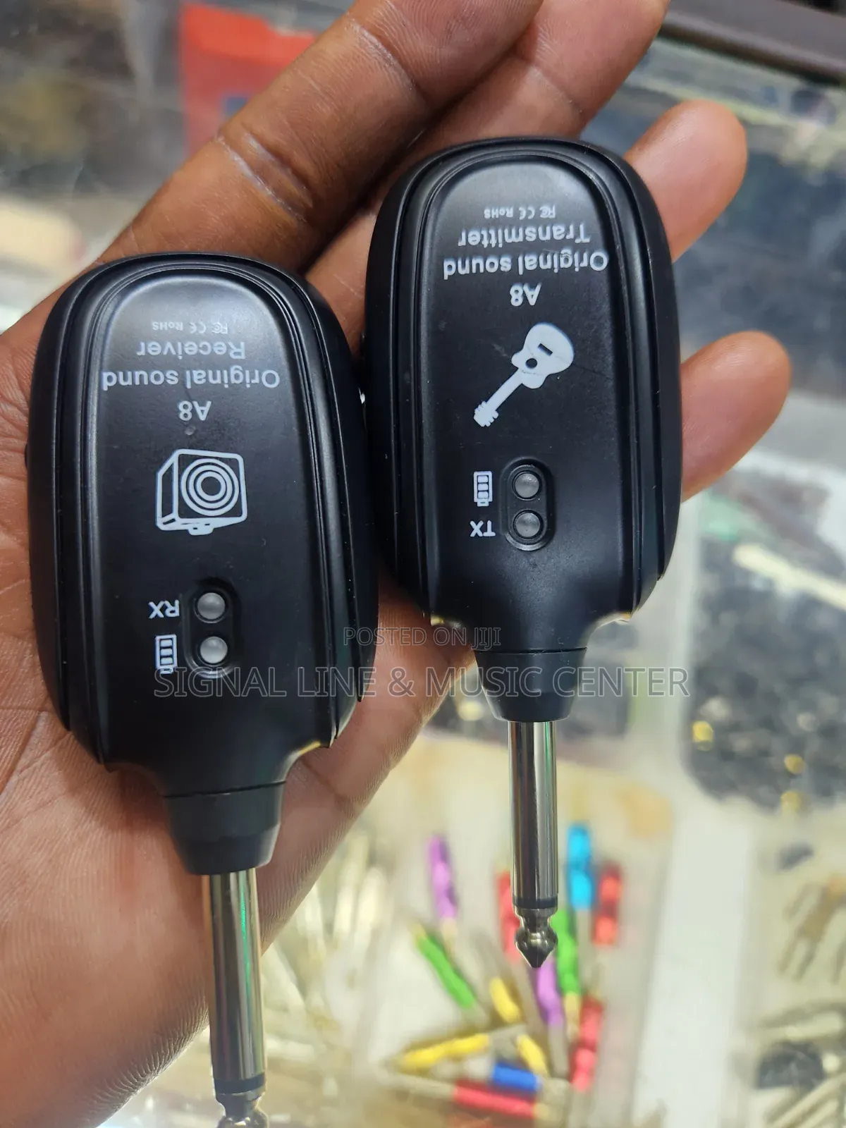 Jack to Jack Wireless Transmitter for Guitar