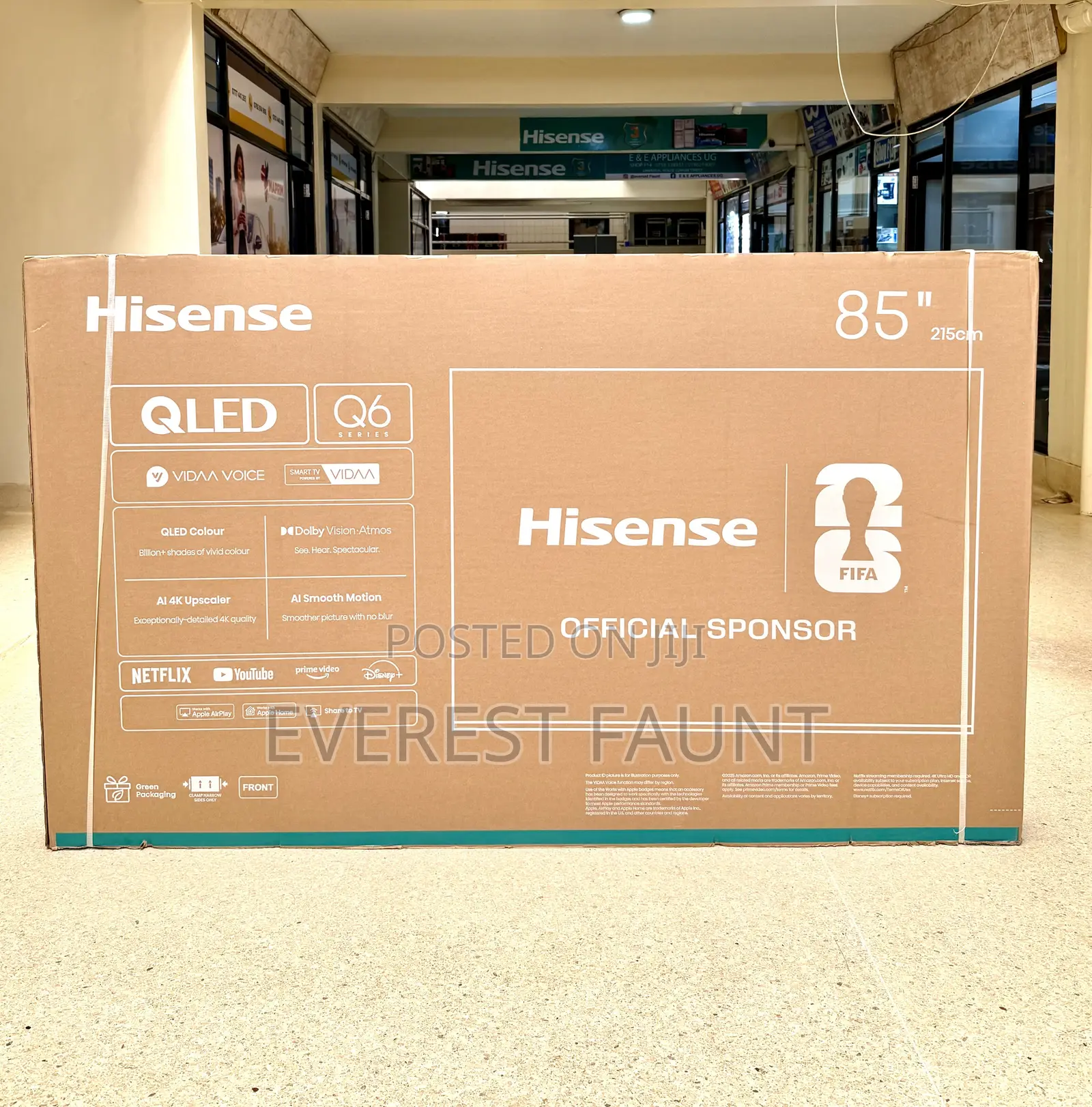 HISENSE Q6 QLED 85 Inches 2026 Model