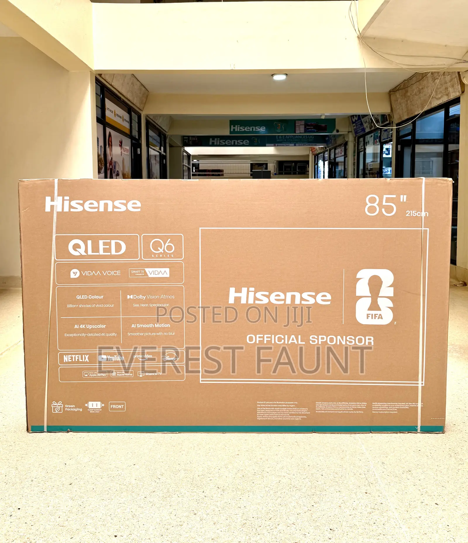 HISENSE Q6 QLED 85 Inches 2026 Model