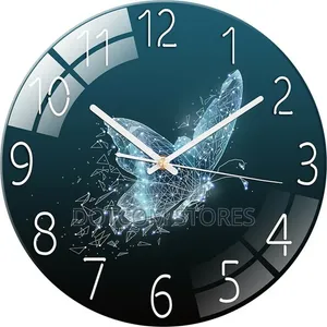 12" 30cm Round Silent Battery Operated Quartz Decorative Clock