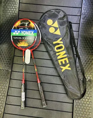 Red Yonex Badminton Rackets