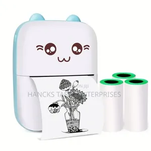 ​Mini Portable Thermal Pocket Printer With Cute Face Design