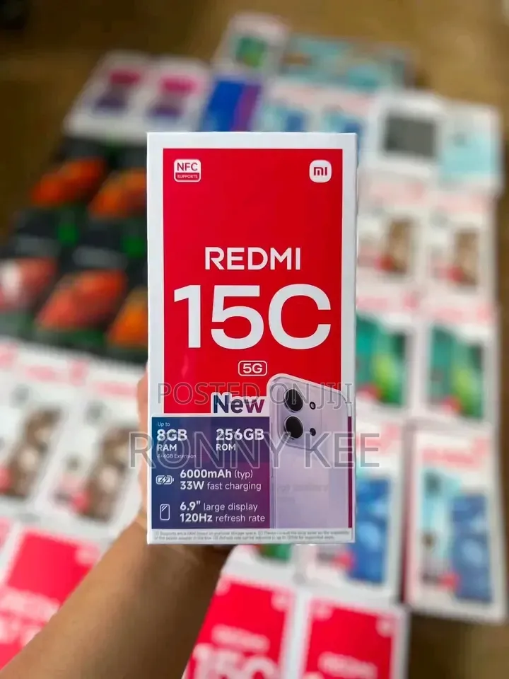 New Xiaomi Redmi 15C 4G 256 GB Green