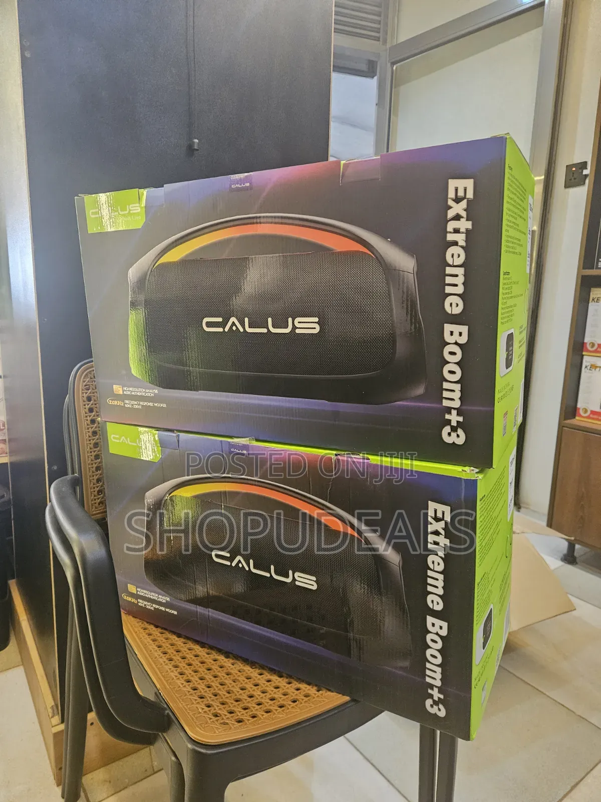 Calus Enceinte Sans Fil Extrême Boom+3