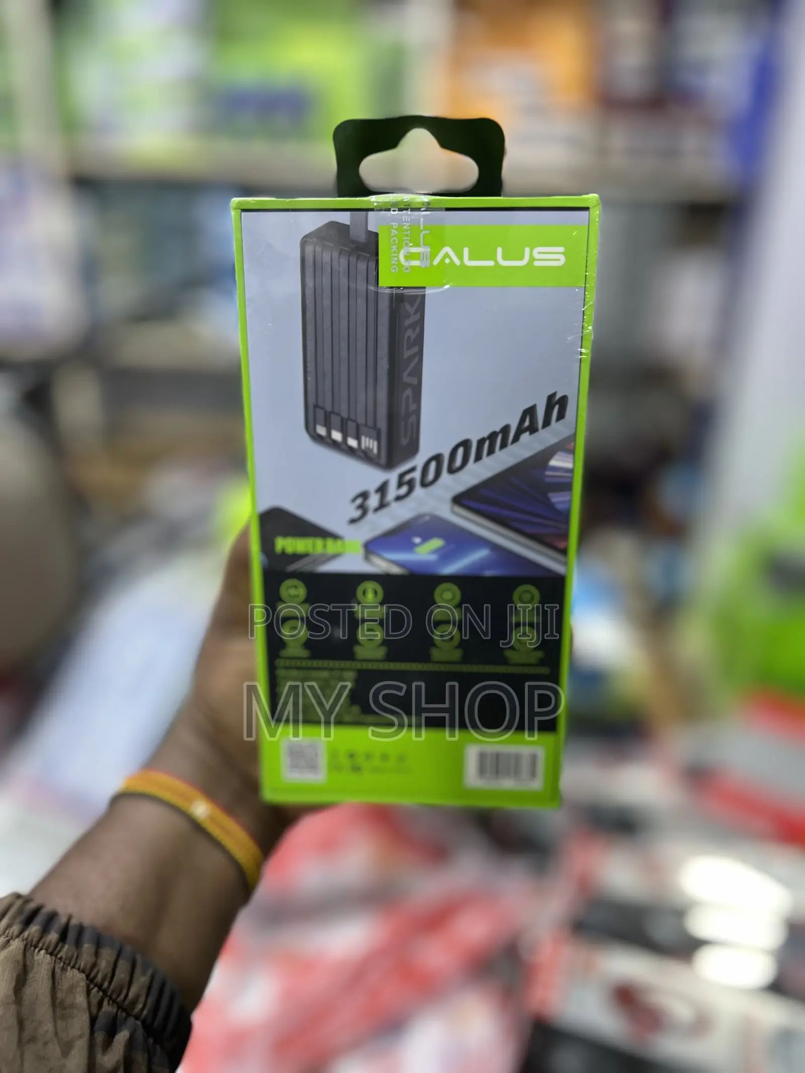Fast Charging Power Bank With USB Type-C 31500 Mah