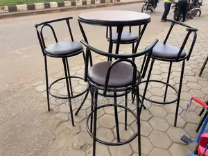 Dark Chocolate Bar Stool Set