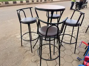 Dark Chocolate Bar Stool Set