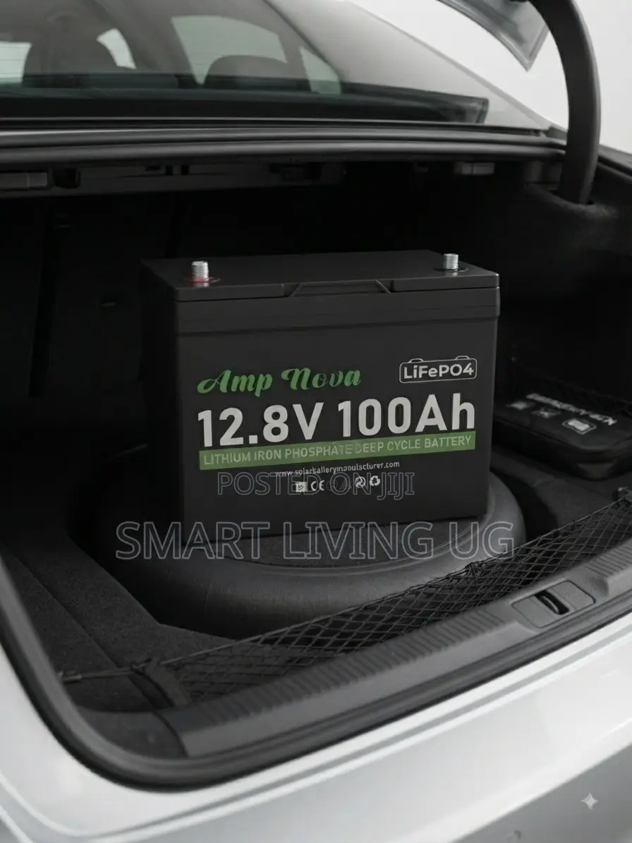 AMP Nova 100Ah 12.8V Deep Cycle Battery for Off-Grid Solar.