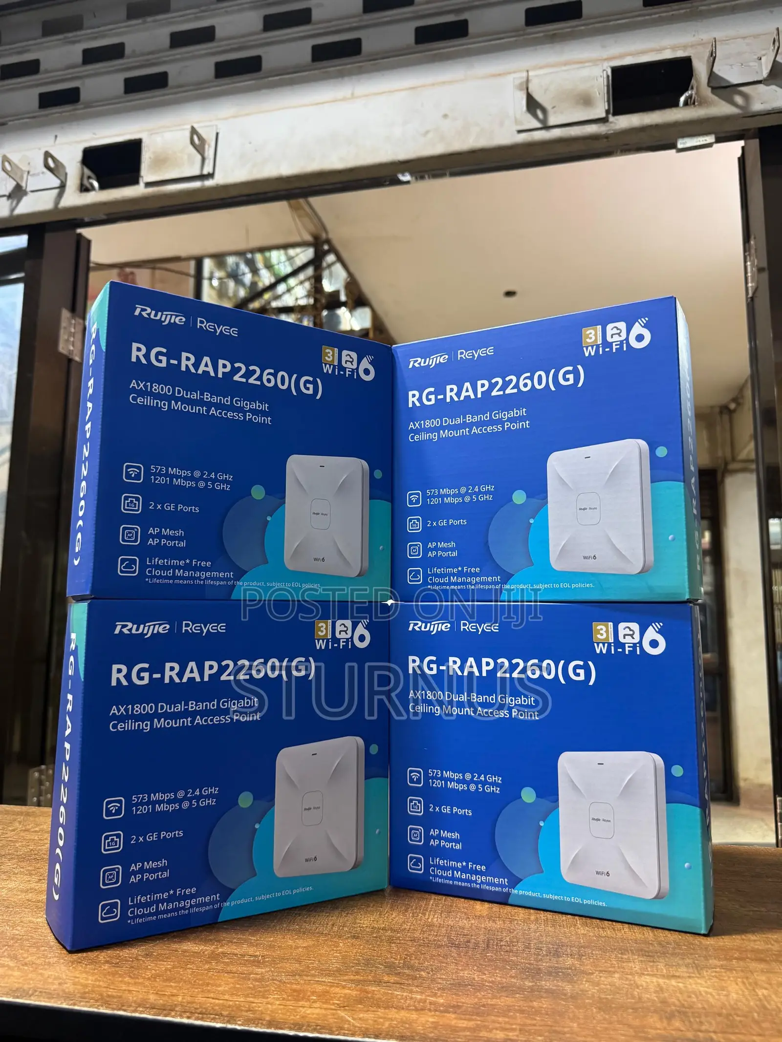 RG-RAP2260(G) Reyee Wi-Fi 6 AX1800 Ceiling Access Point