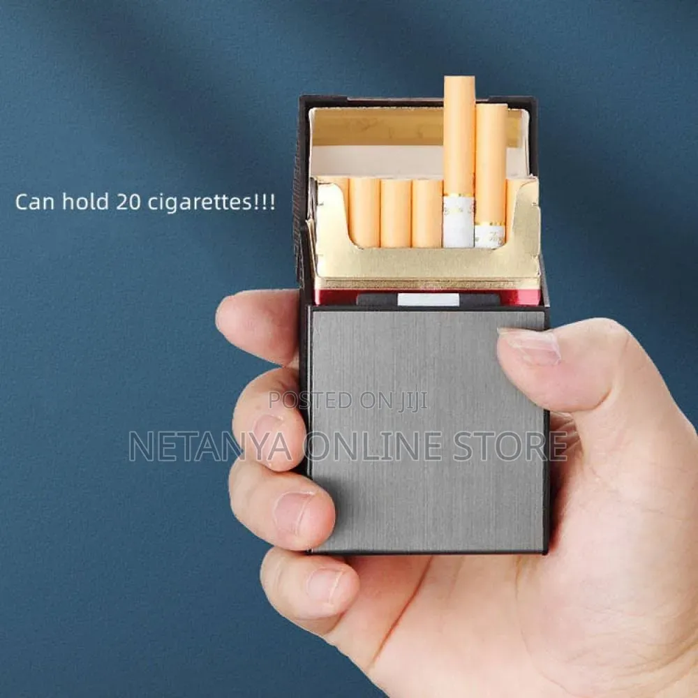 Rechargeable 2in1 Cigarette Lighter and Case