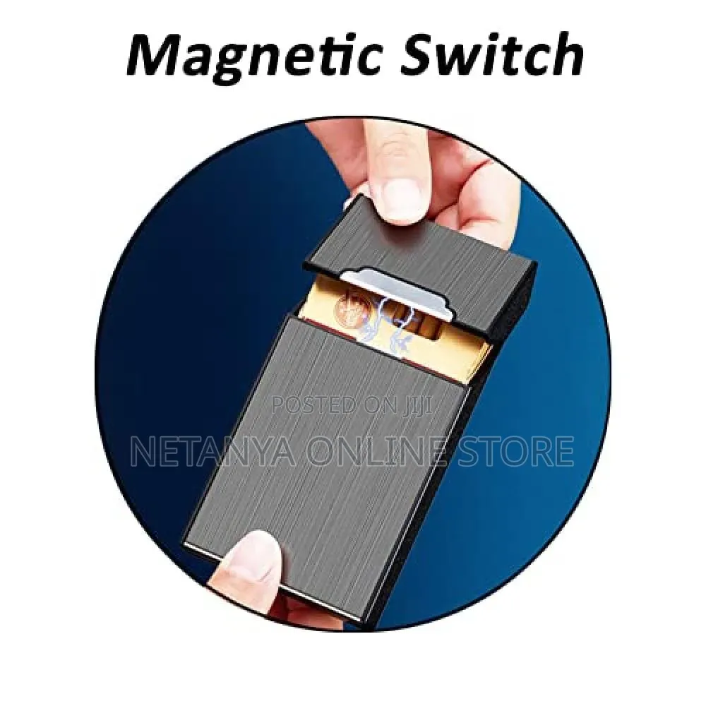 Rechargeable 2in1 Cigarette Lighter and Case