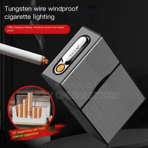 Electric Lighter Ciggar Case