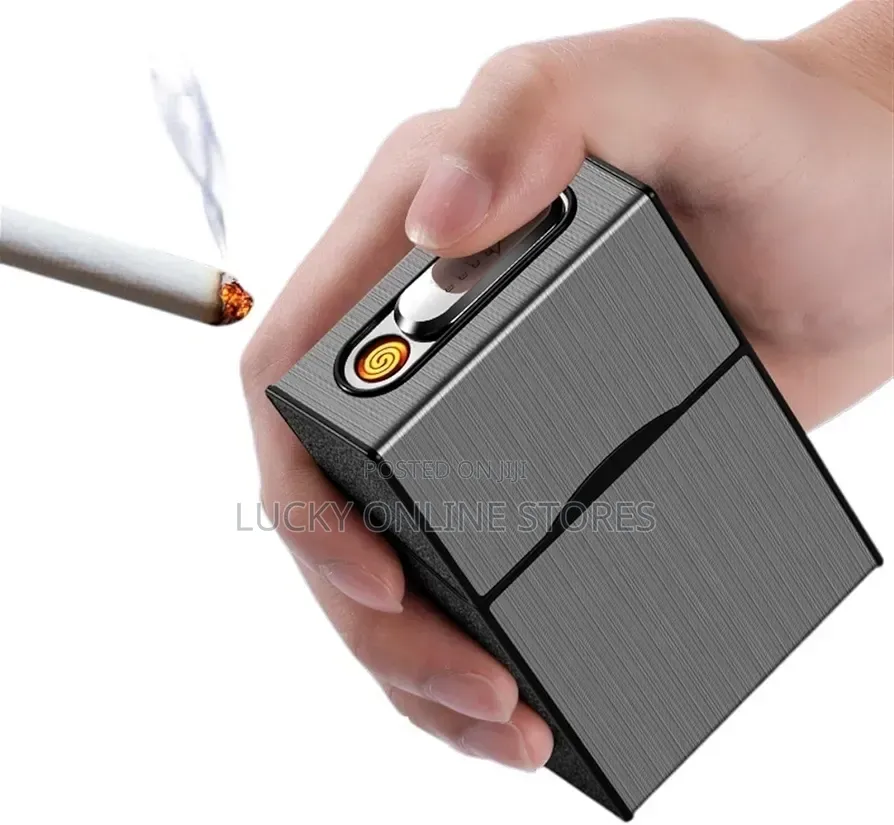 Electric Lighter Ciggar Case