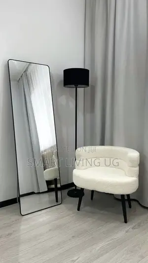 Simple Fabric Shade Floor Lamp - Perfect for Renters Students