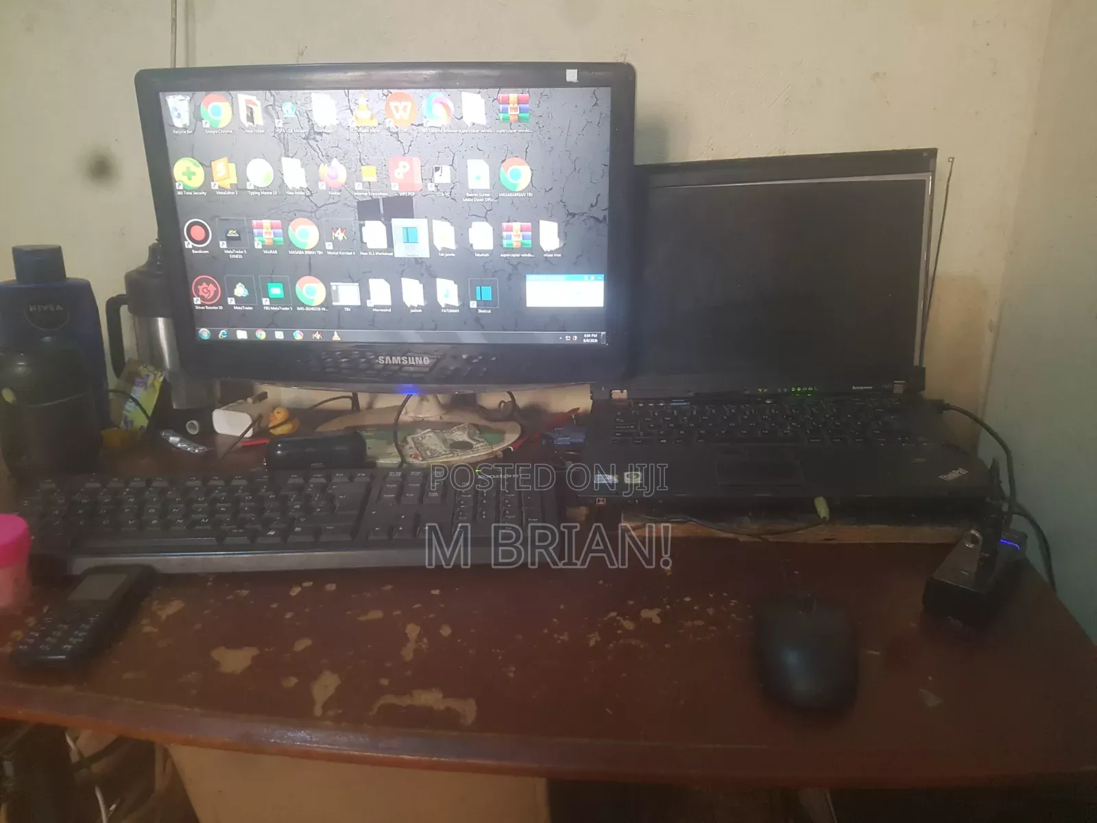 Laptop Lenovo ThinkPad T400 4GB Intel Core 2 Duo HDD 256GB