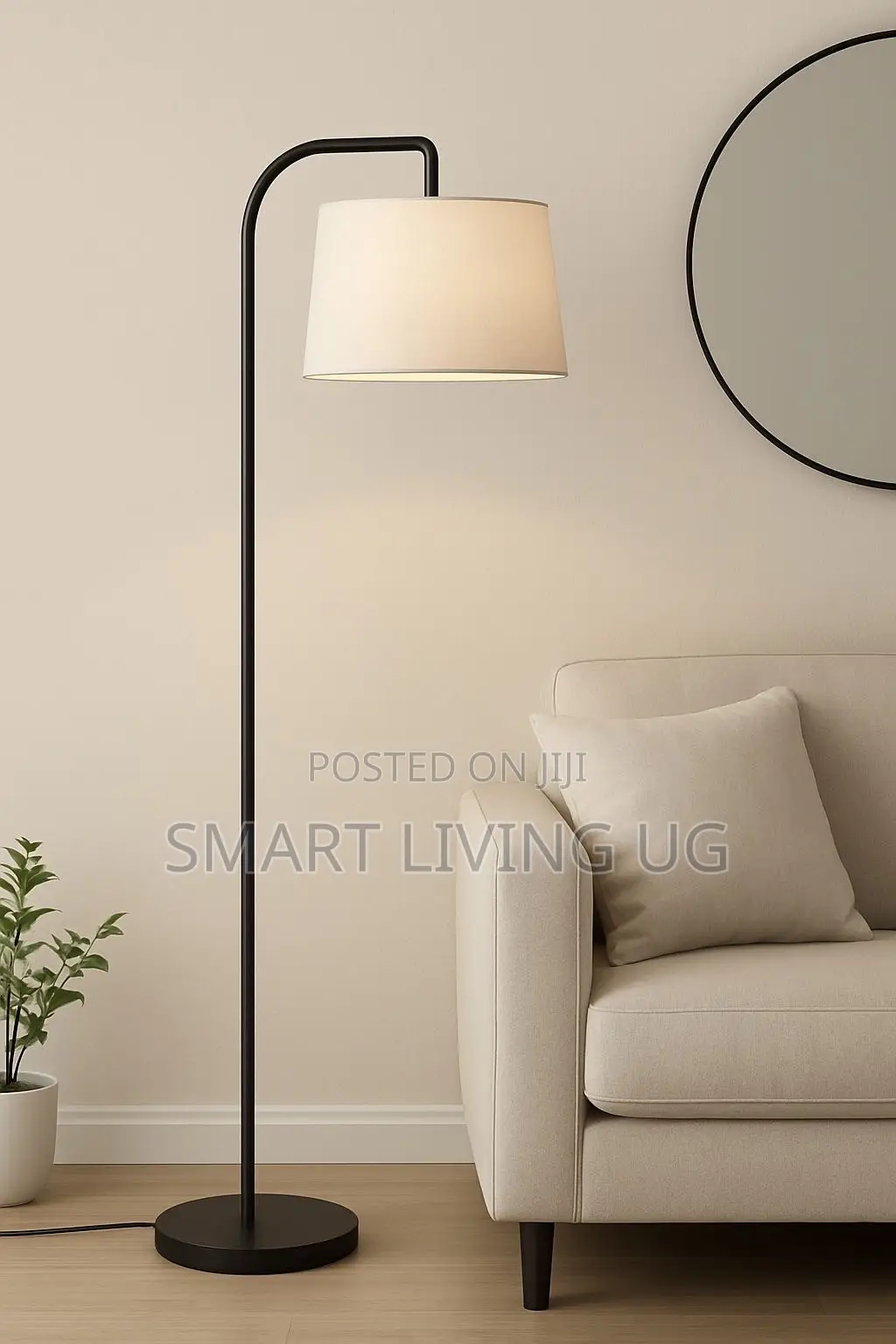 Retro Spotlight Metal Floor Lamp for Studio Living Room