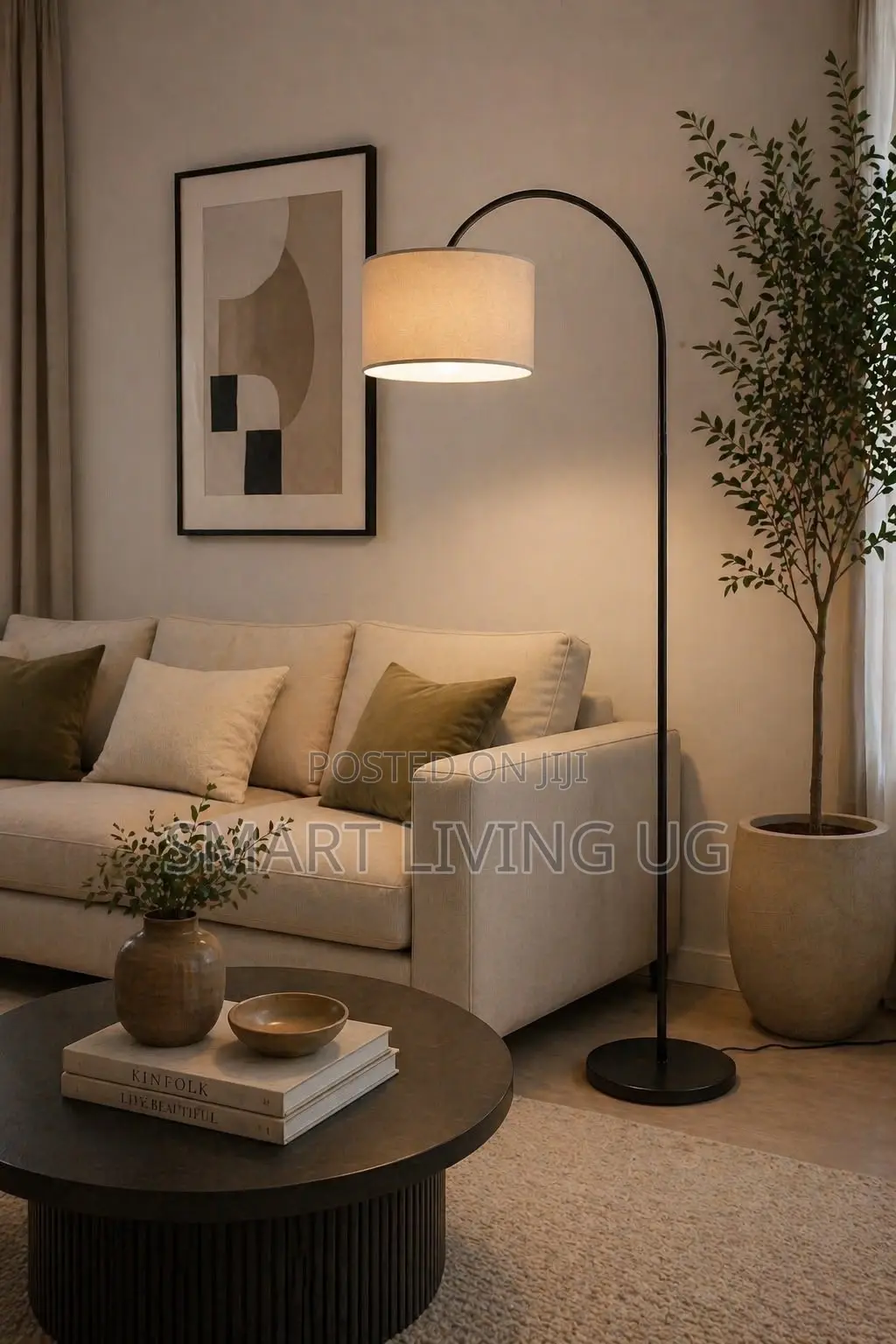 Retro Spotlight Metal Floor Lamp for Studio Living Room