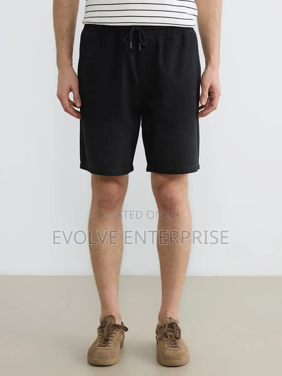 Jeans Loose Fit Men's Denim Shorts