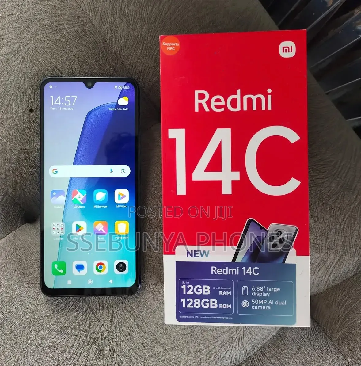 New Xiaomi Redmi 14C 256 GB Blue
