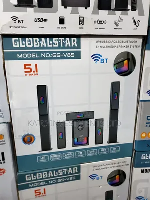 Globalstar Home Theater 5in 1 Speakers