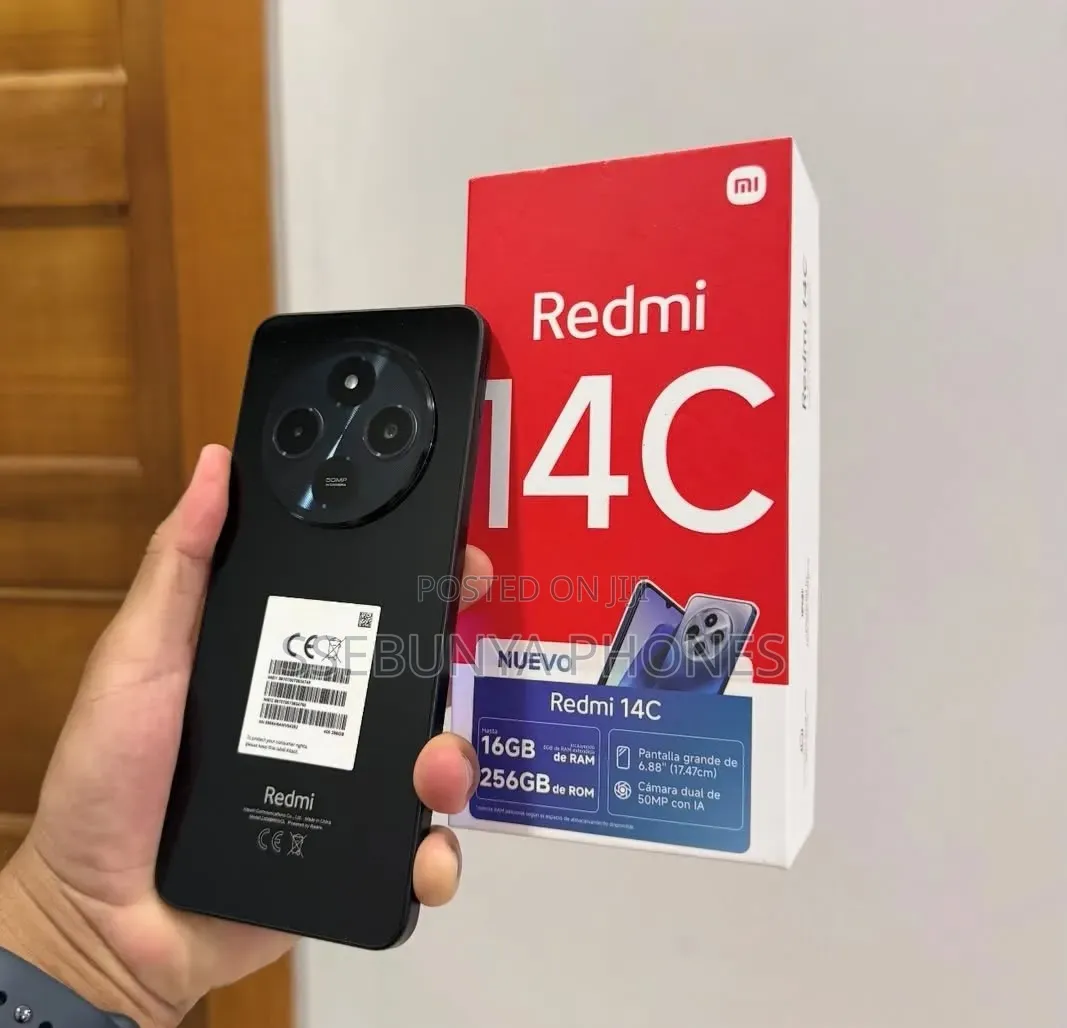 New Xiaomi Redmi 14C 256 GB Black