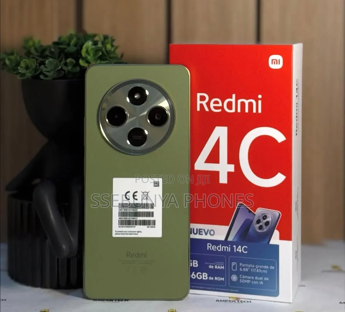 New Xiaomi Redmi 14C 256 GB Green