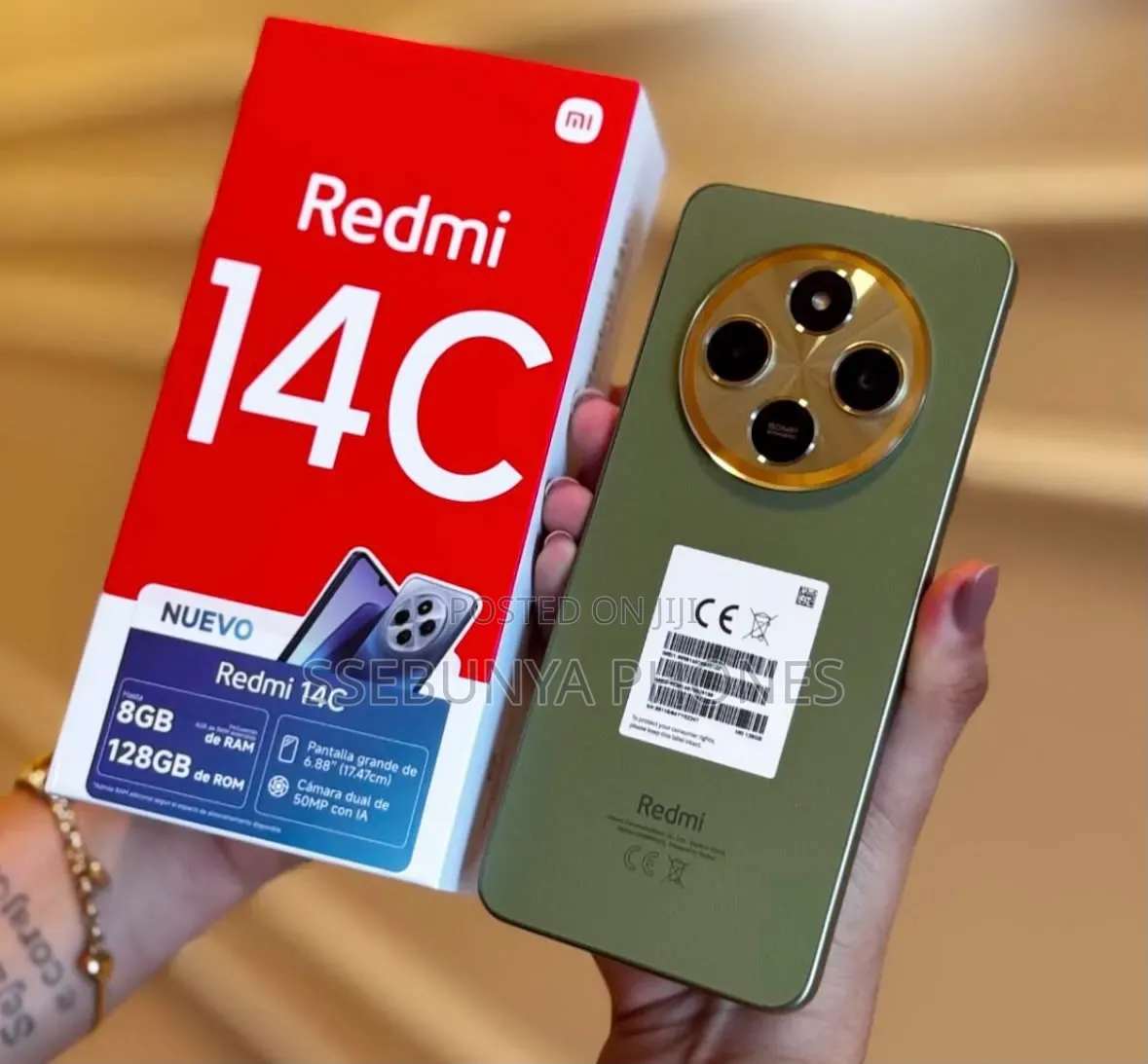 New Xiaomi Redmi 14C 256 GB Green