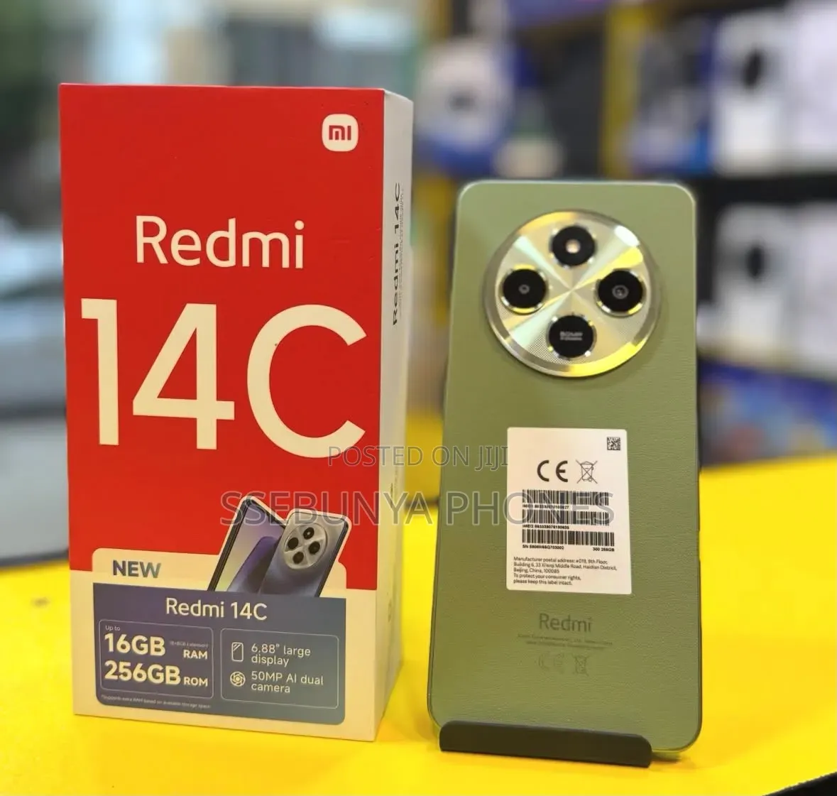 New Xiaomi Redmi 14C 256 GB Green