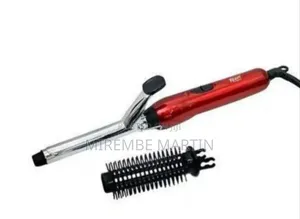 Professional Hair Curling Iron With Removable Styling Brush