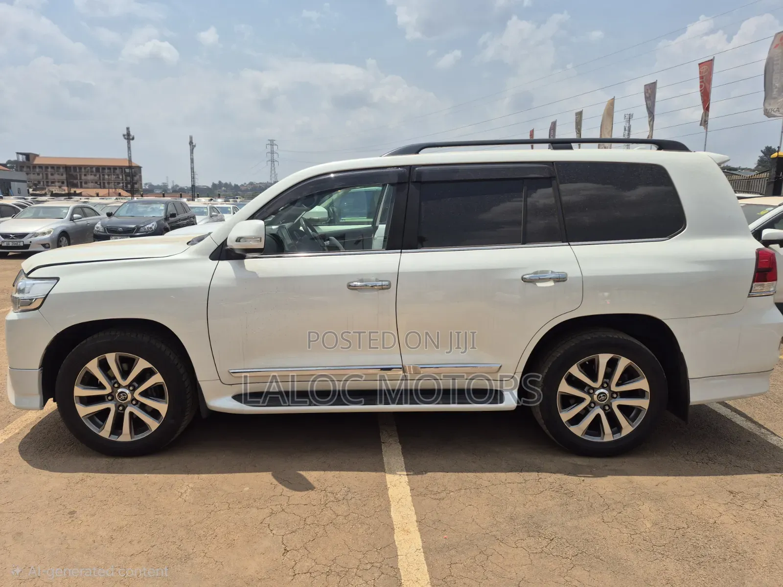 Toyota Land Cruiser 2017 White