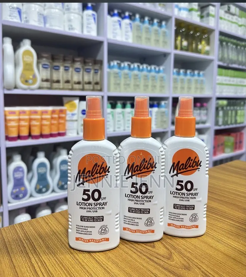 Malibu 50+ SPF Lotion Spray High Protection