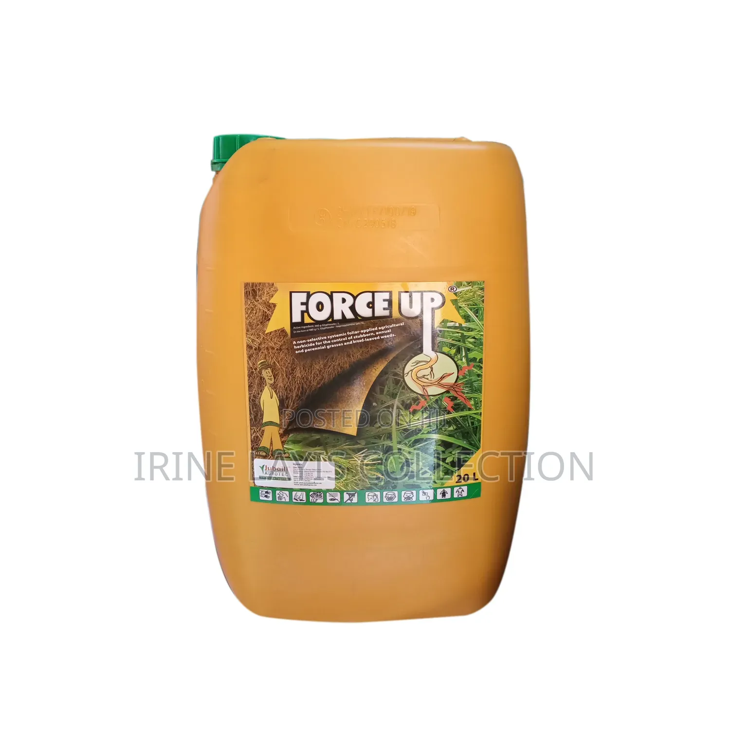 20-LTR of Force Up,a Non-Selective, Systemic Foliar-Applied Herbicide