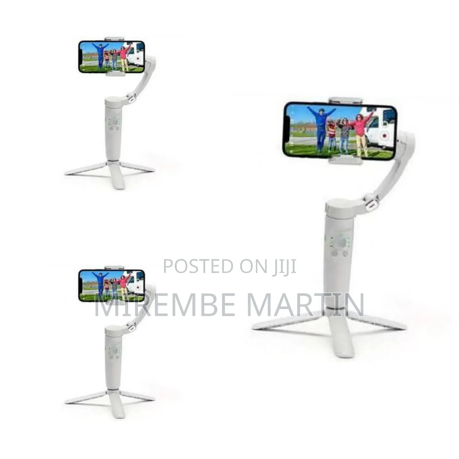 Versatile Smartphone Gimbal Stabilizer With Integrated Tripod