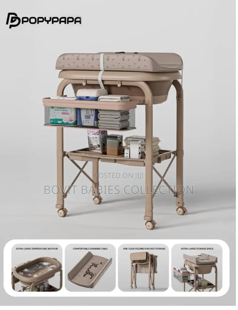 Baby High Bath Station Set