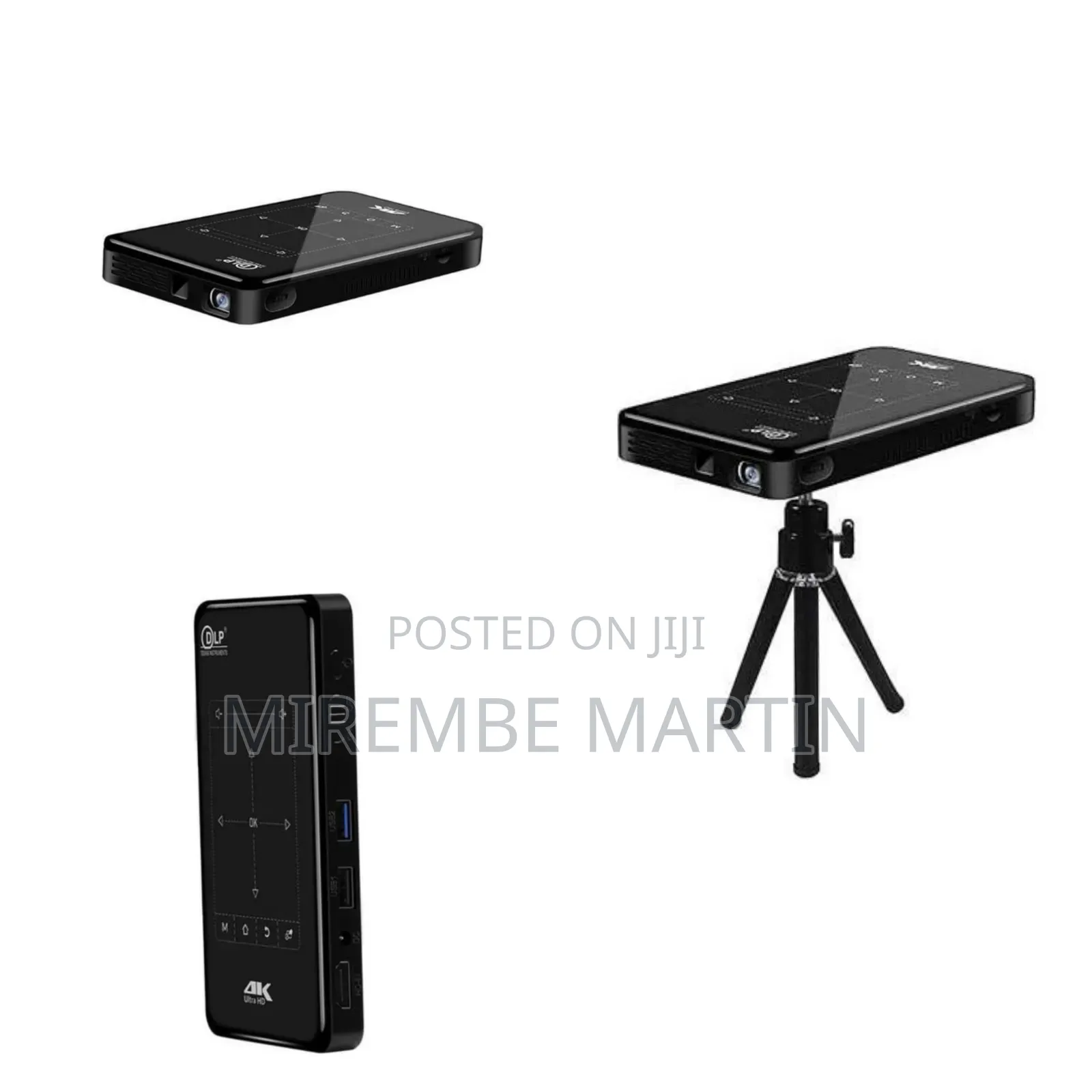 Borrego BP09 Smart Mini Projector With Support