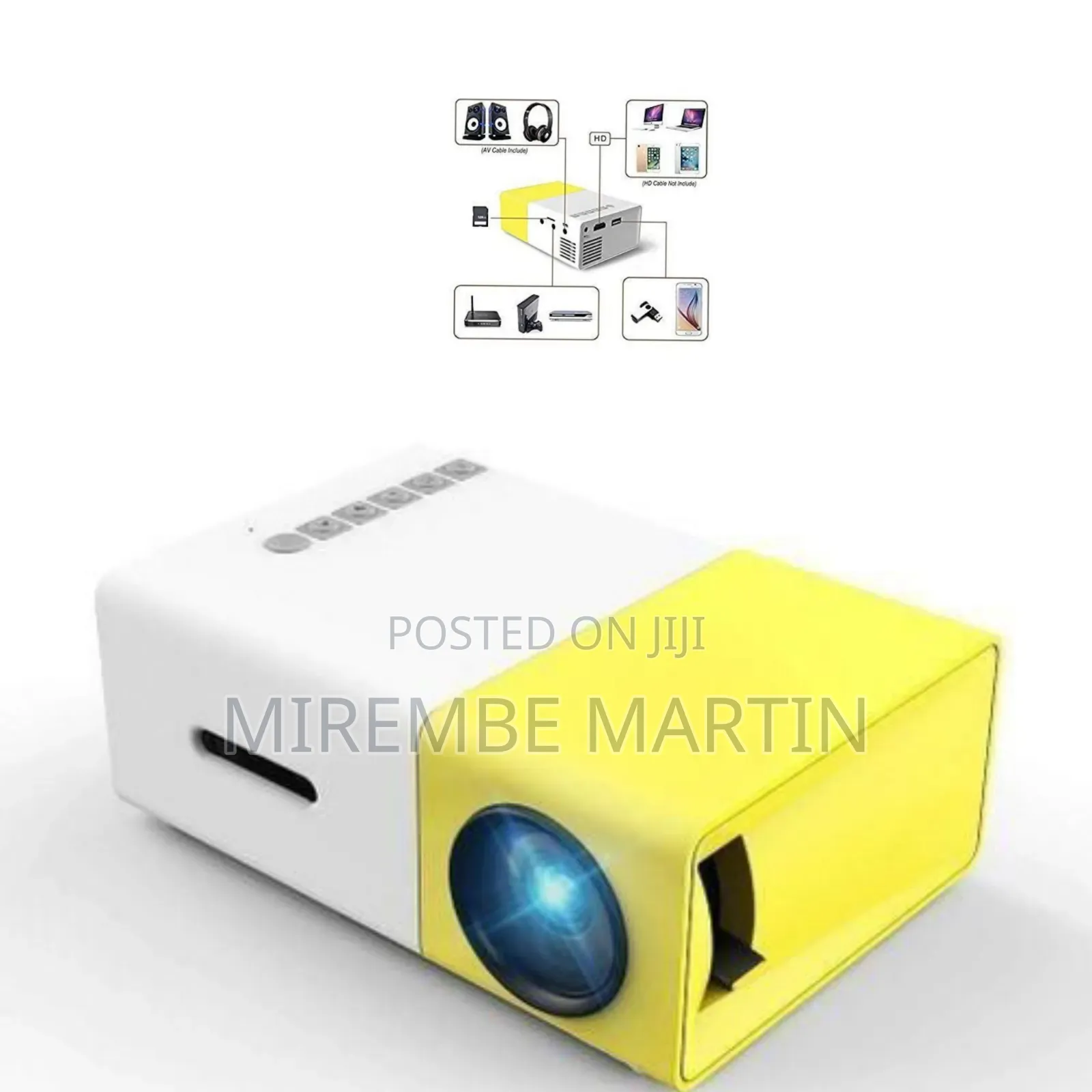 Compact Portable Mini Projector