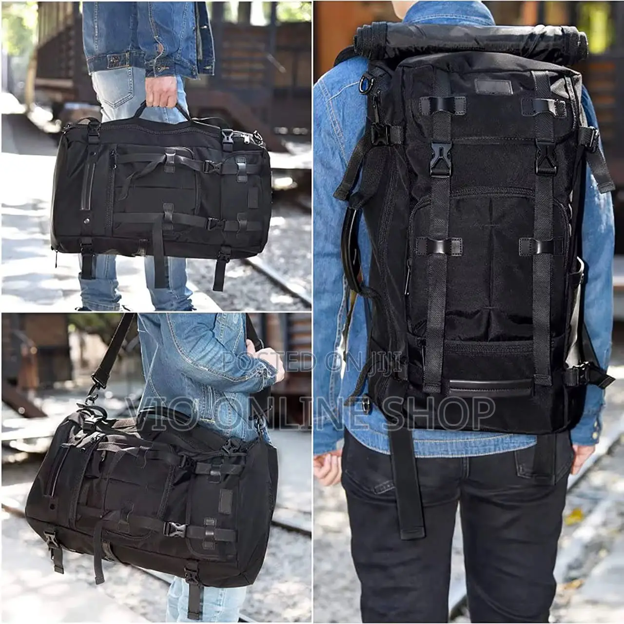 Hiking, Travel and Luggage Bag