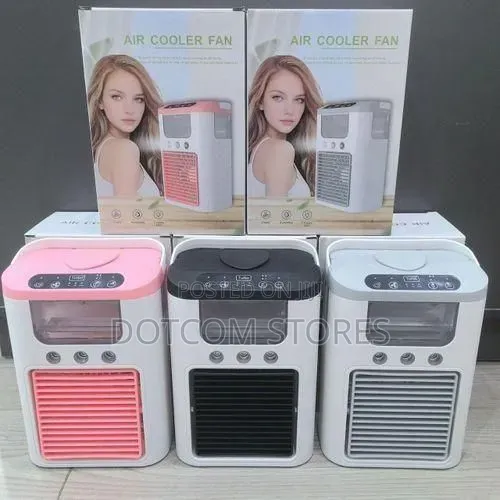 Air Cooler Fan With Humidifier Water Spray + Night Light