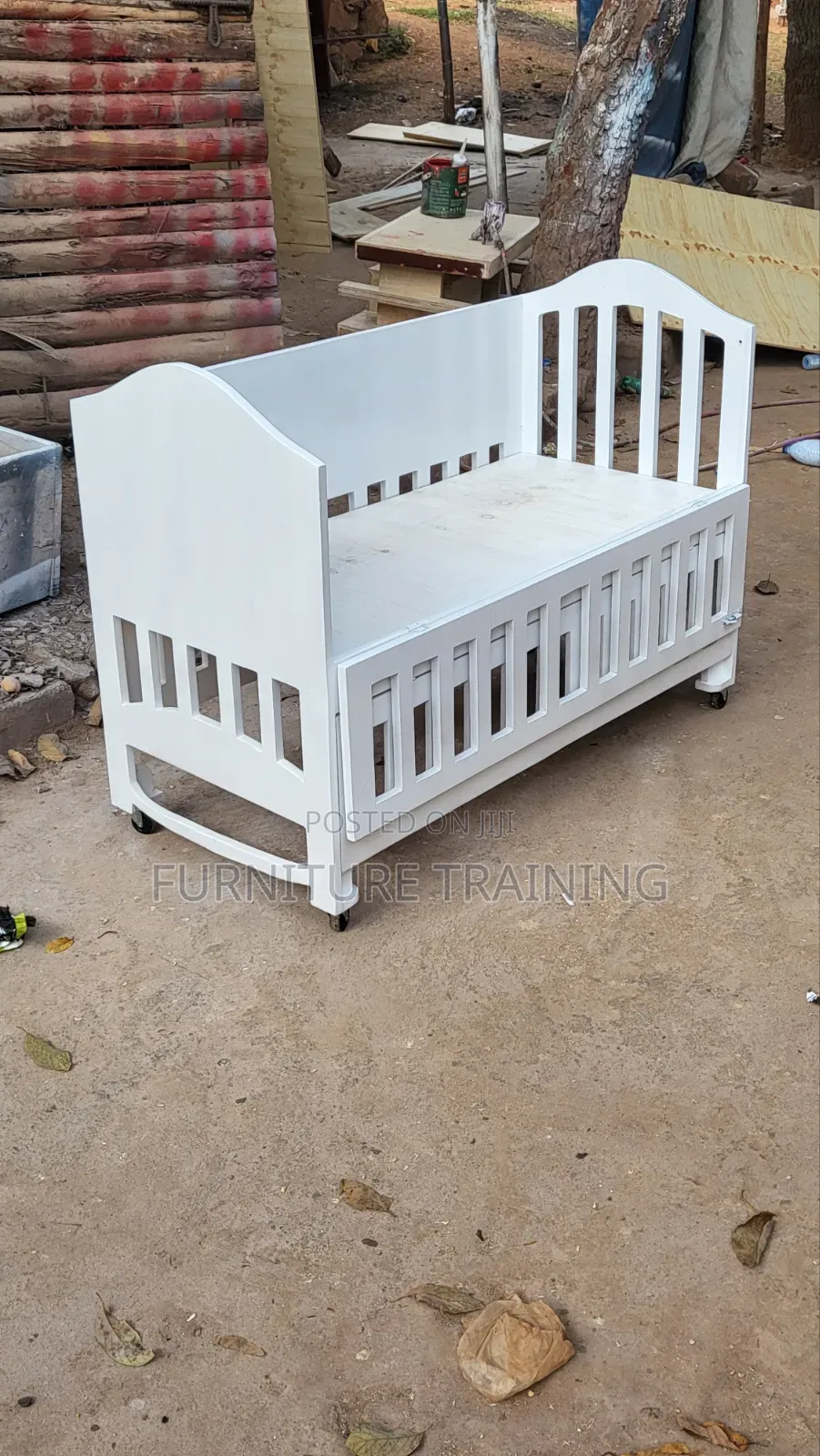 It's Baby Cot /Baby Bed White Color