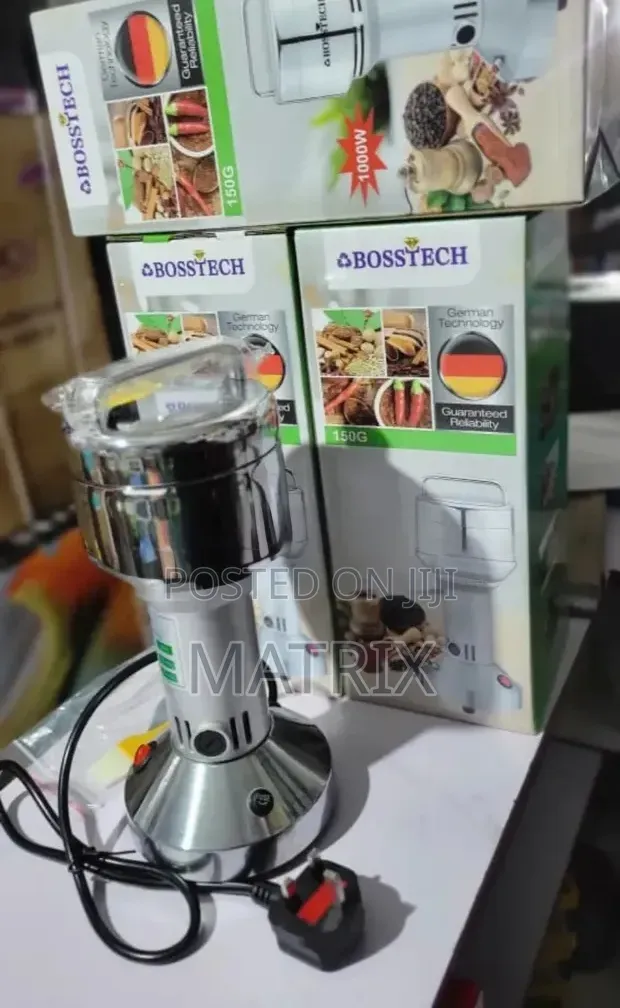 Bosstech 150g Electric Powder Spice Grinder With a 1000W Motor