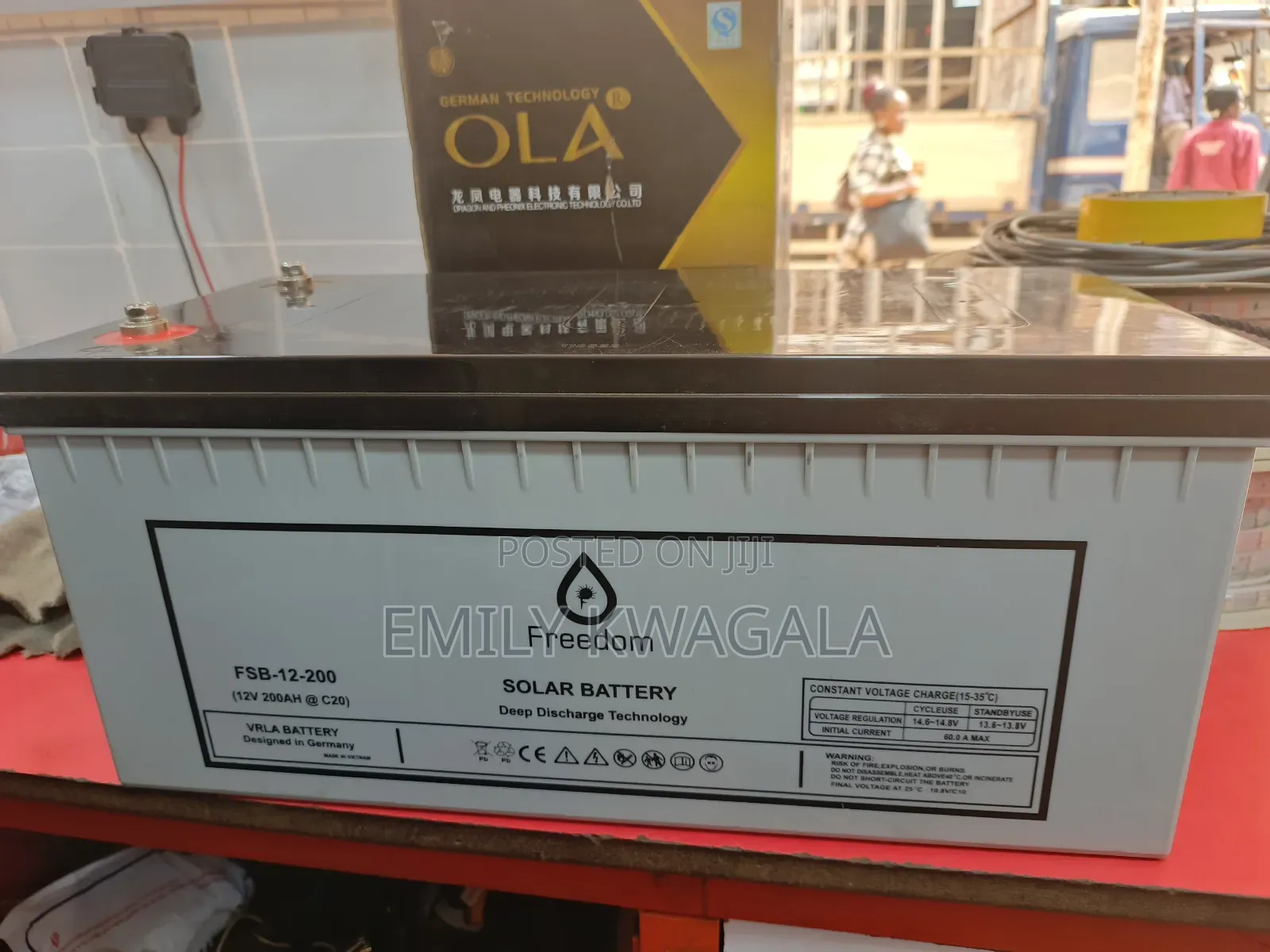 Solar and Back Up Batteries Available