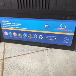 200Ah Buffalo Chloride Exide N200MF 1200CCA Car Battery 12V