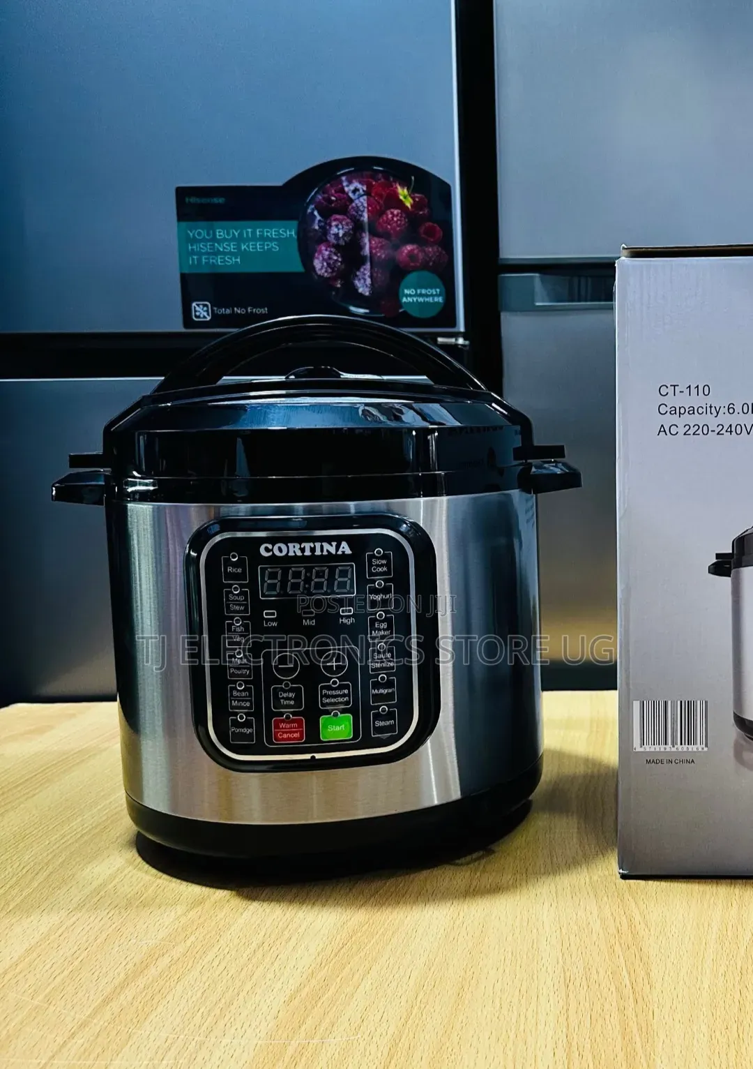 Cortina 6 Litre Pressure Cooker