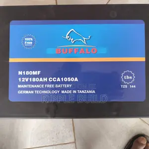 N180 180AH Buffalo Heavy Duty Car Battery