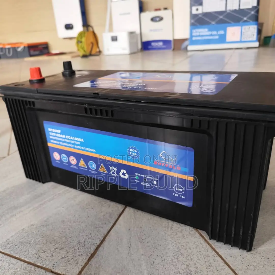 N180 180AH Buffalo Heavy Duty Car Battery