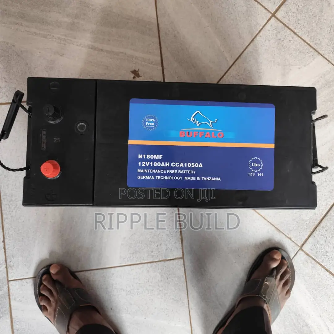 N180 180AH Buffalo Heavy Duty Car Battery