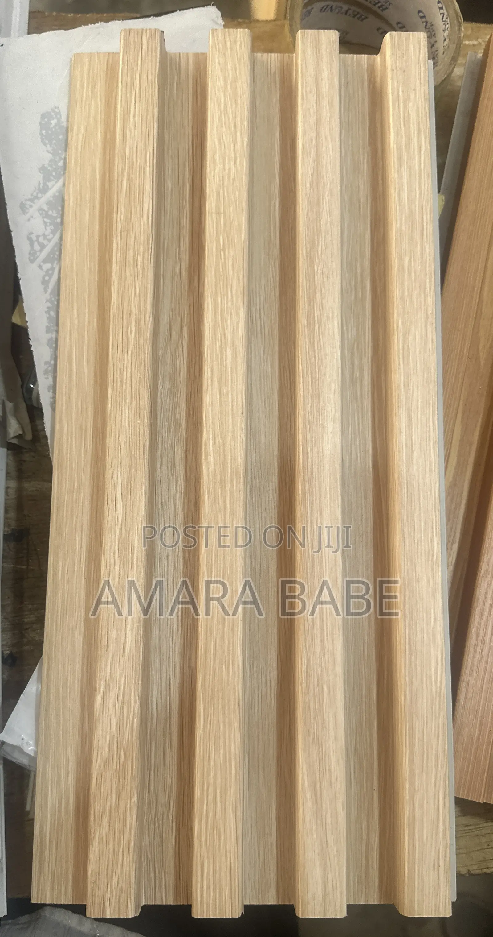 10ft(3m)x17cm .PVC Fluted Wall Panel.