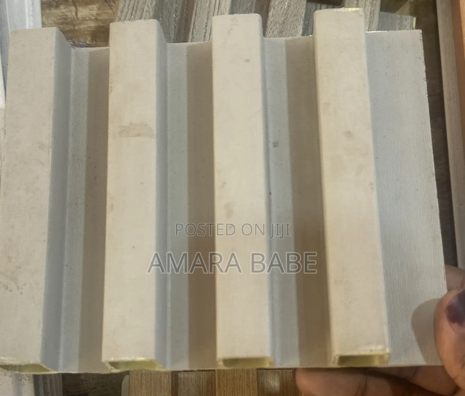 10ft(3m)x17cm .PVC Fluted Wall Panel.