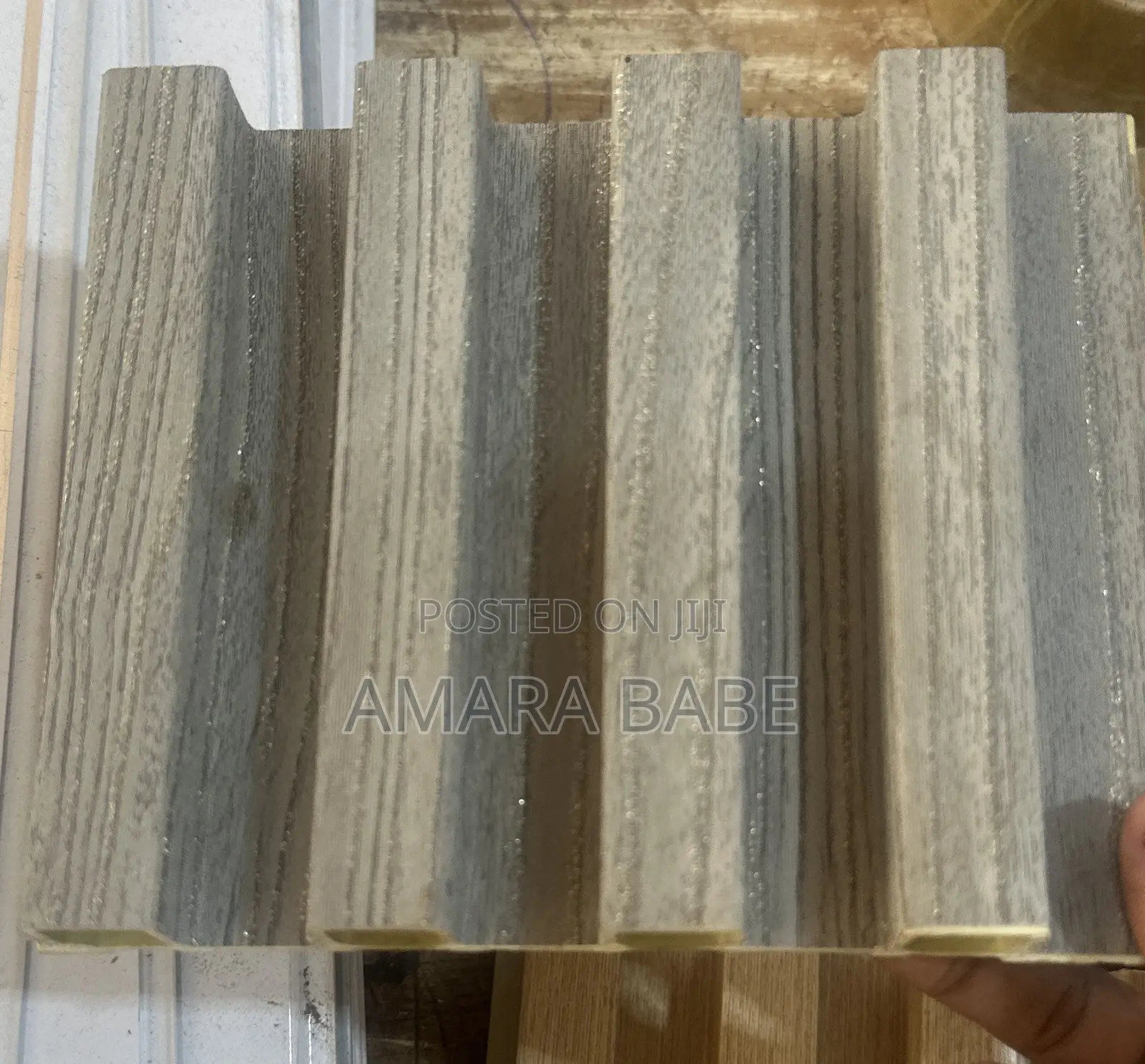 10ft(3m)x17cm .PVC Fluted Wall Panel.