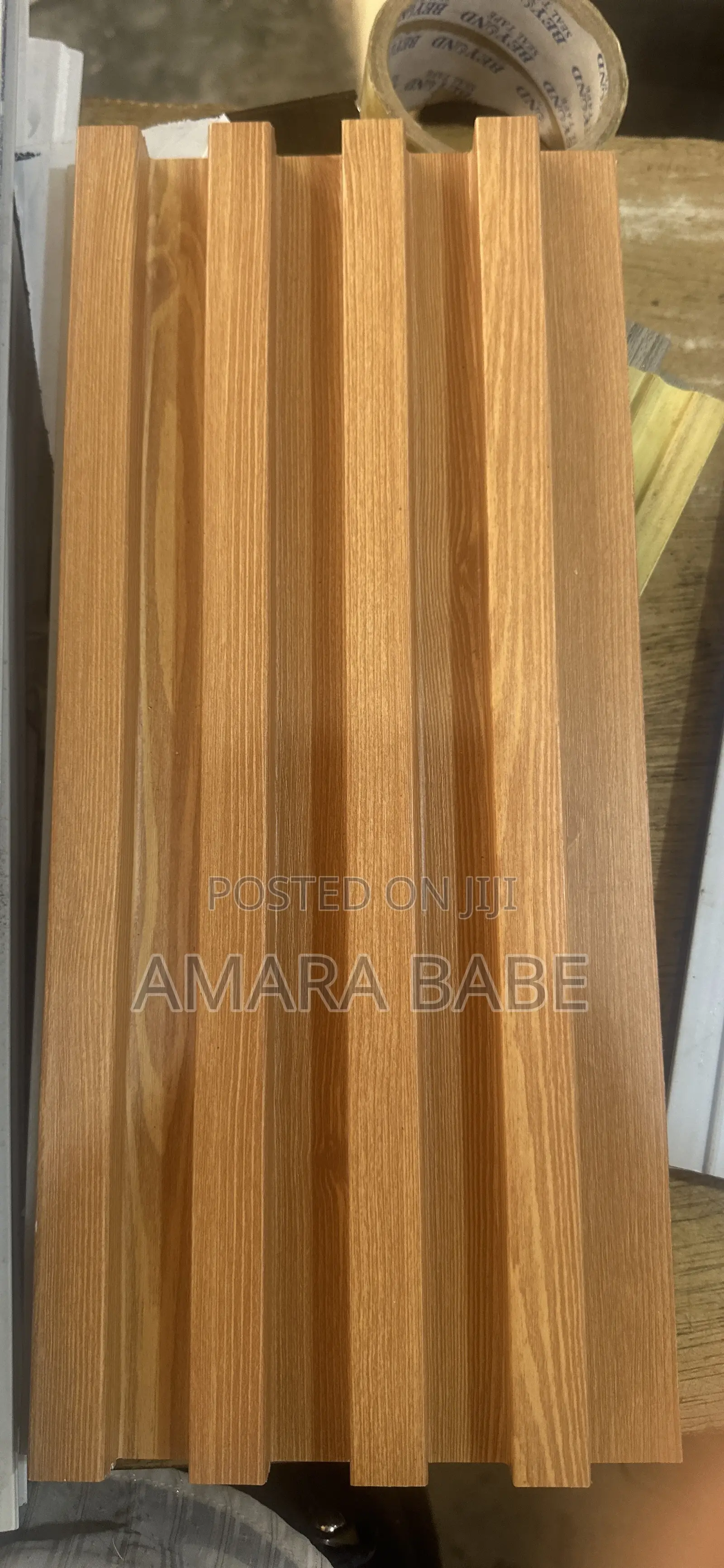 10ft(3m)x17cm .PVC Fluted Wall Panel.